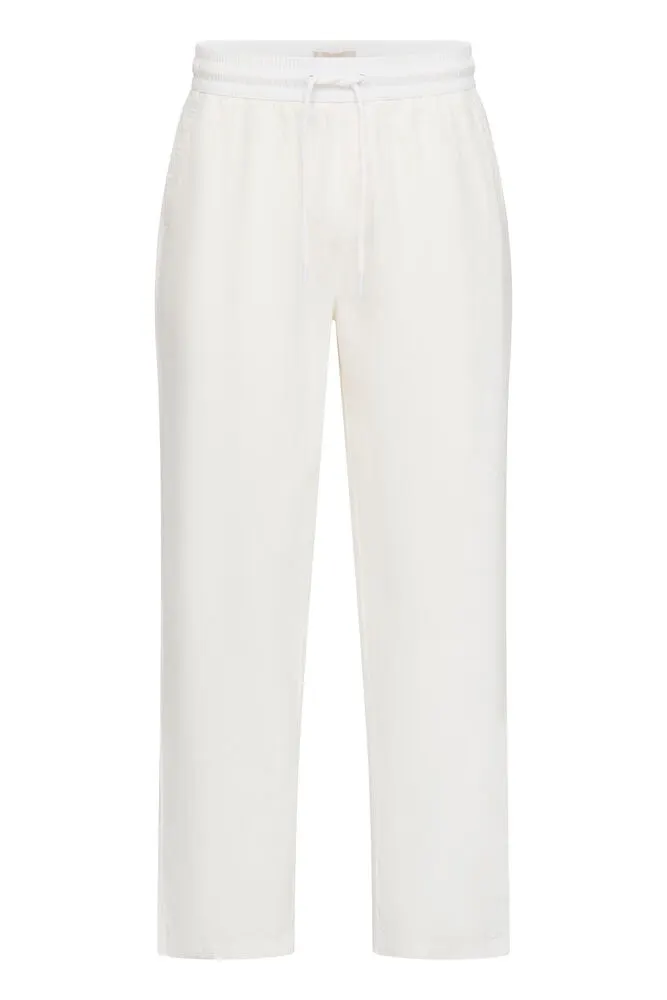 PANTALON LIN BLANC
